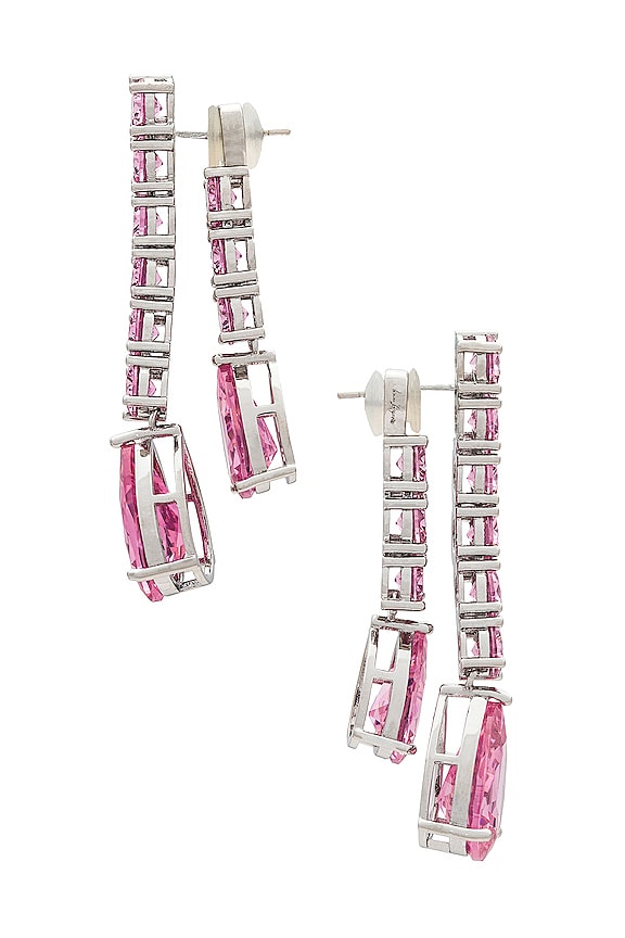 view 2 of 2 BOUCLES D'OREILLES BELLA in Pink