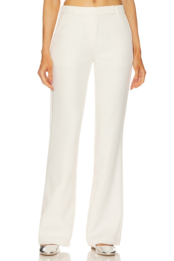 Nana Jacqueline Cambria Pants in White | REVOLVE