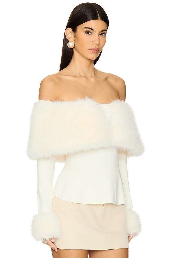 view 2 of 4 Nadine Top in White