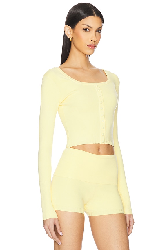 view 2 of 4 Holly Top in Yellow