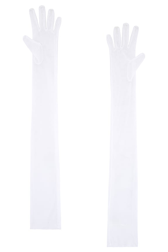 view 2 of 2 Long Gloves in Snow White