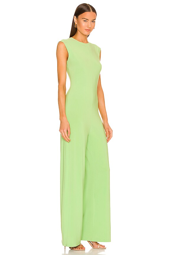 view 2 of 3 Sleeveless Jumpsuit in Gemini Green