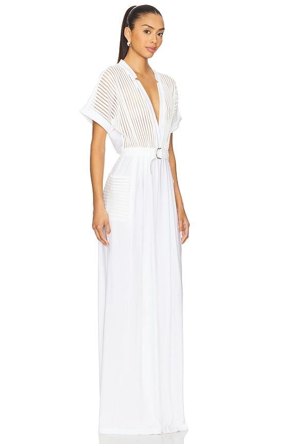 view 2 of 3 Geralyn Jumpsuit in Snow White