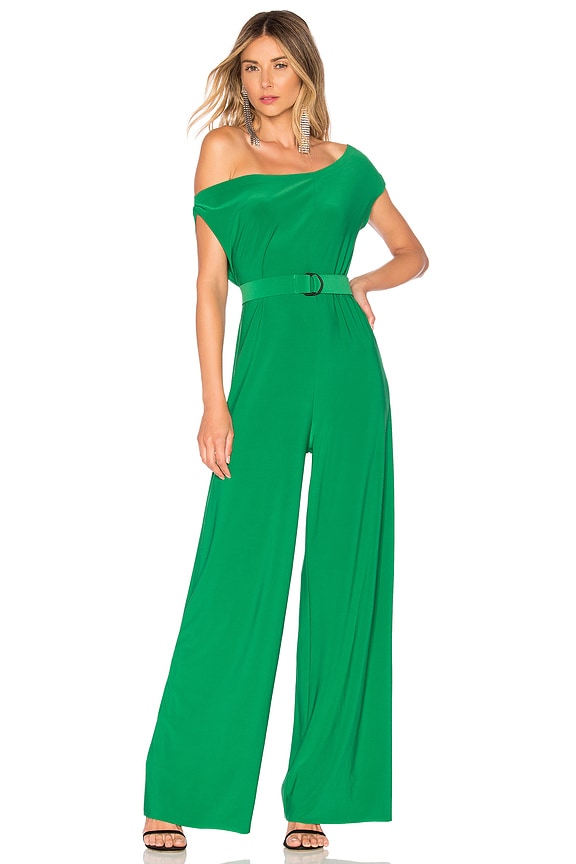 Norma Kamali Drop Shoulder Jumpsuit