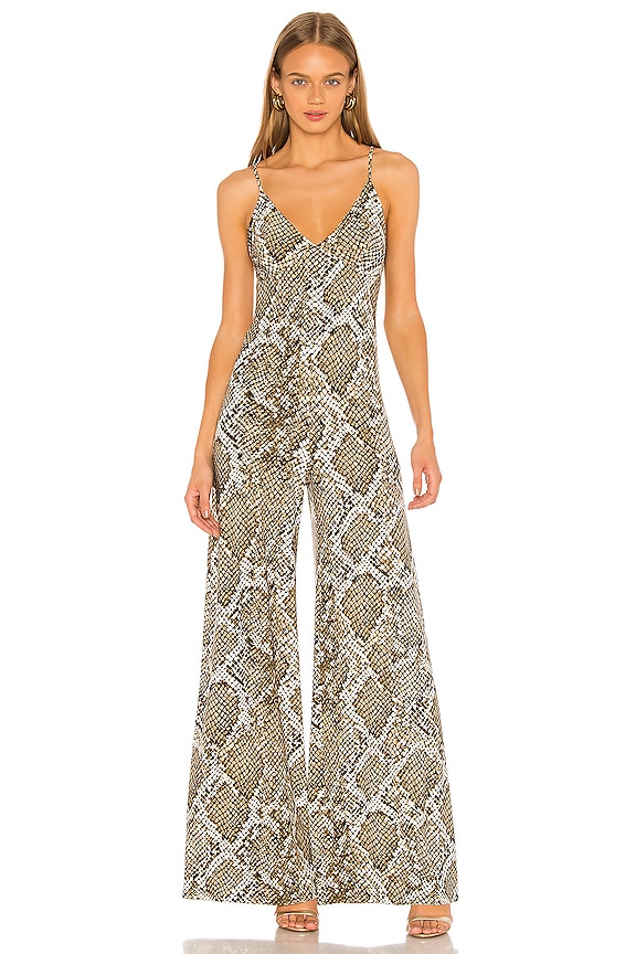 view 1 of 3 Slip Jumpsuit in Scale Python