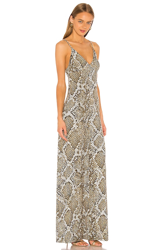 view 2 of 3 Slip Jumpsuit in Scale Python
