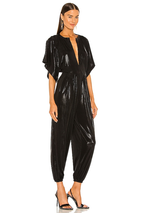 view 2 of 3 Rectangle Jog Jumpsuit in Black