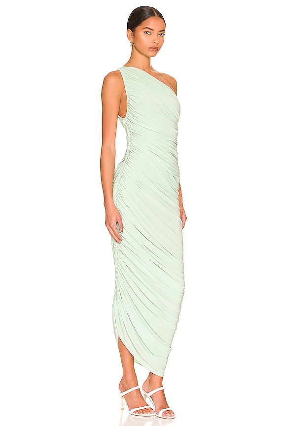 view 2 of 3 Diana Gown in Seafoam