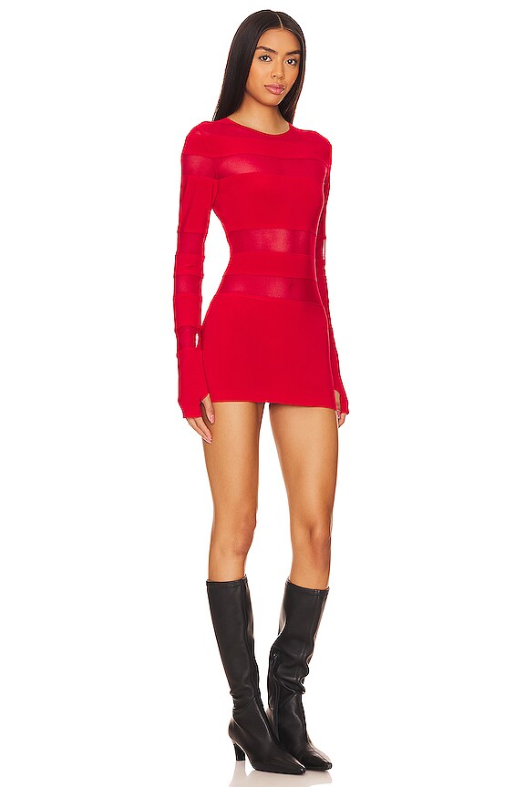 view 2 of 3 x REVOLVE Spliced Pickleball Dress in Tiger Red