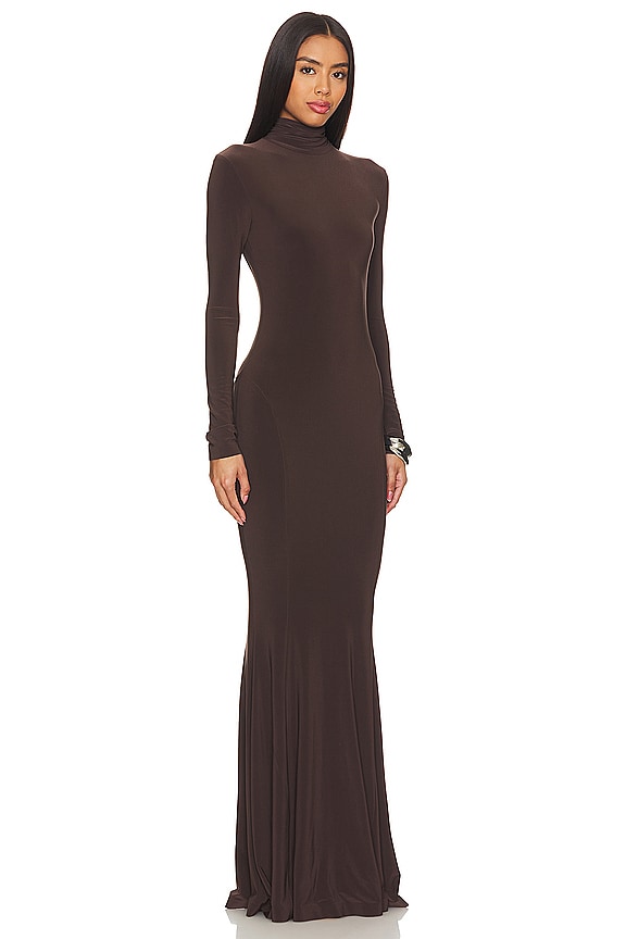 view 2 of 3 x REVOLVE Fishtail Gown in Chocolate