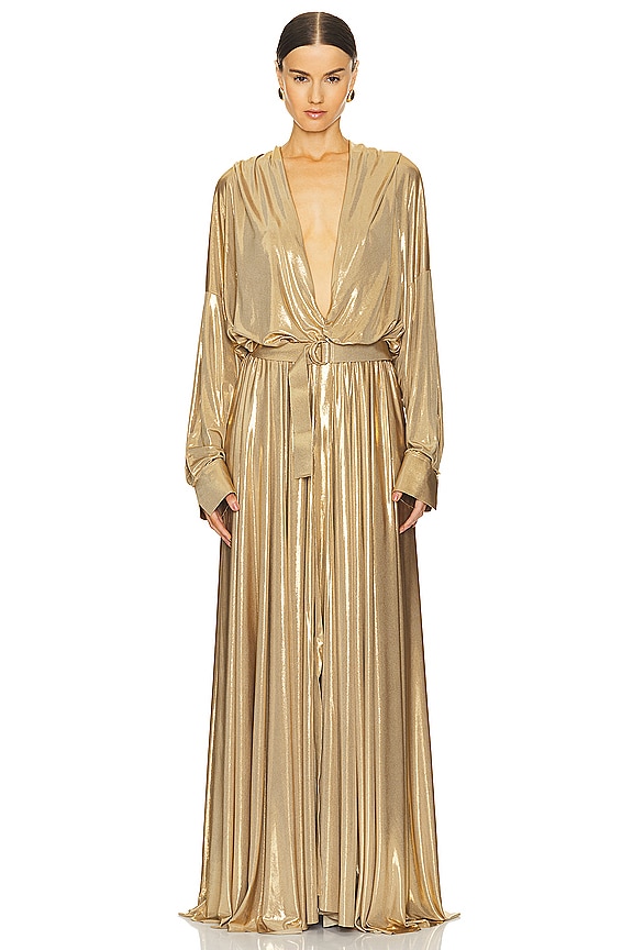 view 2 of 5 ROBE DE SOIRÉE in Gold