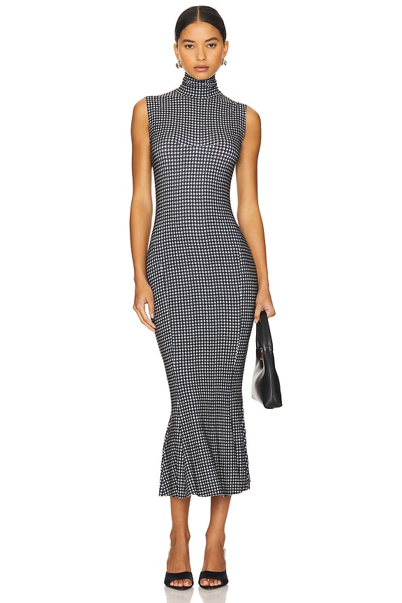 view 2 of 5 원피스 in Mini Houndstooth