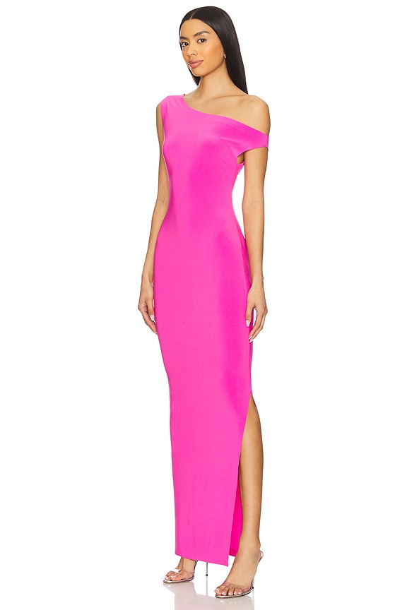 view 2 of 3 x REVOLVE Drop Shoulder Fitted Gown in Orchid Pink