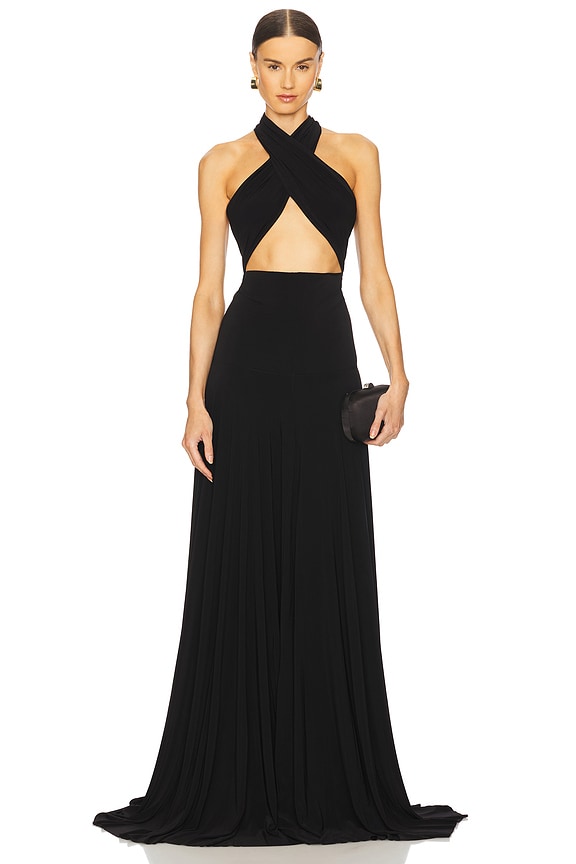 view 1 of 3 Convertible Gown in Black