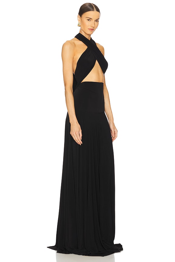 view 2 of 3 Convertible Gown in Black