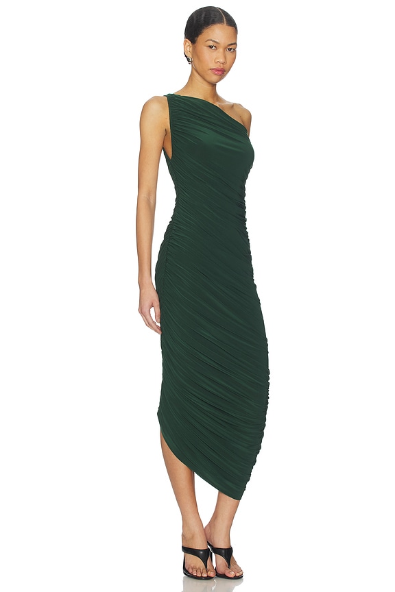 view 2 of 3 Diana Gown in Dark Emerald