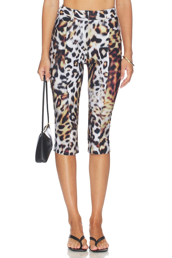 view 1 of 6 JEAN PEDAL PUSHER in Urban Animal