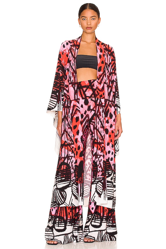 view 1 of 4 Midcalf Robe in Sticks & Stones