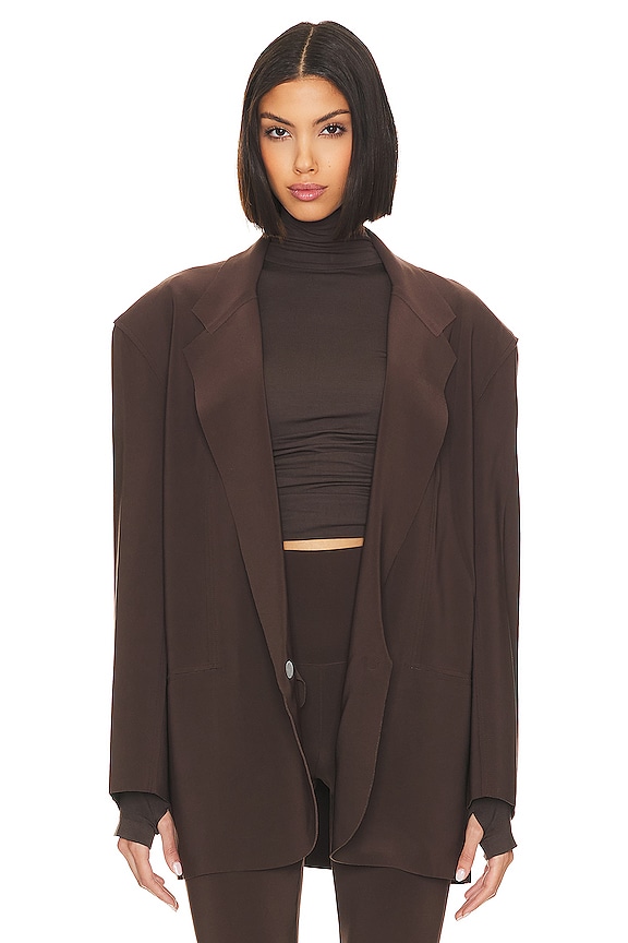 view 2 of 5 BLOUSON in Chocolate