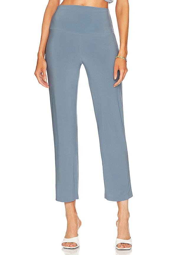 Norma Kamali Pencil Pant in Soft Blue | REVOLVE