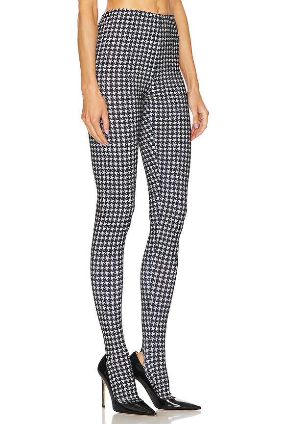 view 2 of 6 LEGGINGS in Large Houndstooth