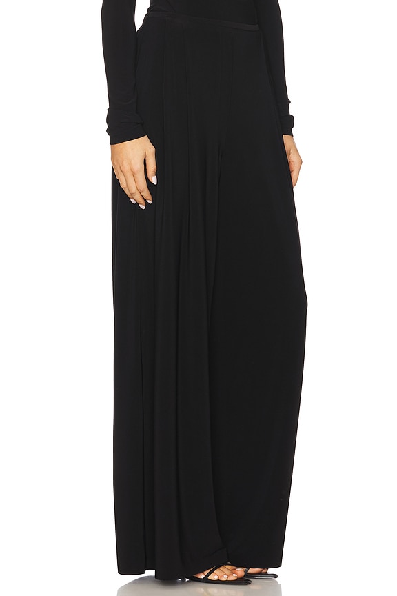 view 2 of 6 Mens Pleat Pant in Black