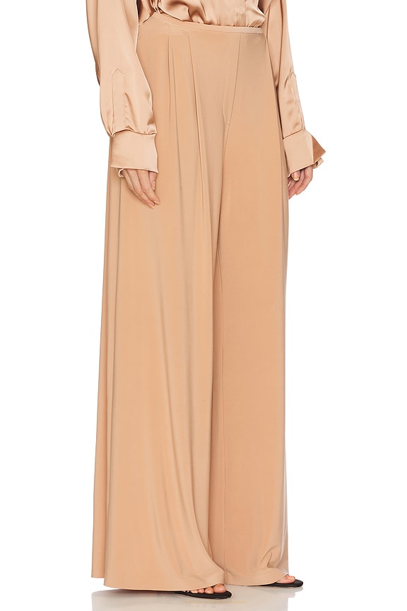 view 2 of 6 Mens Pleat Pant in Cappuccino