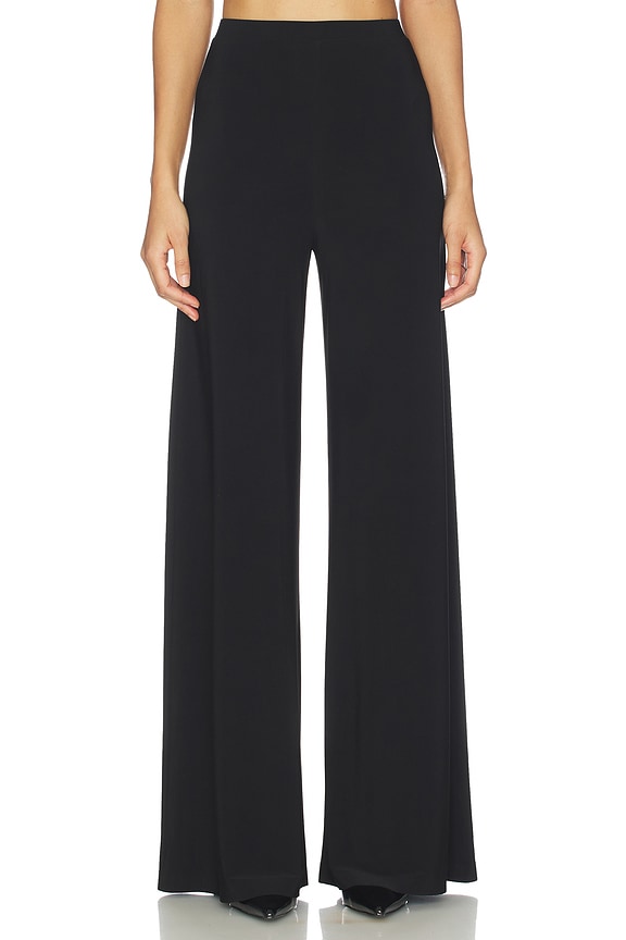 view 1 of 6 PANTALON BIAS in Black