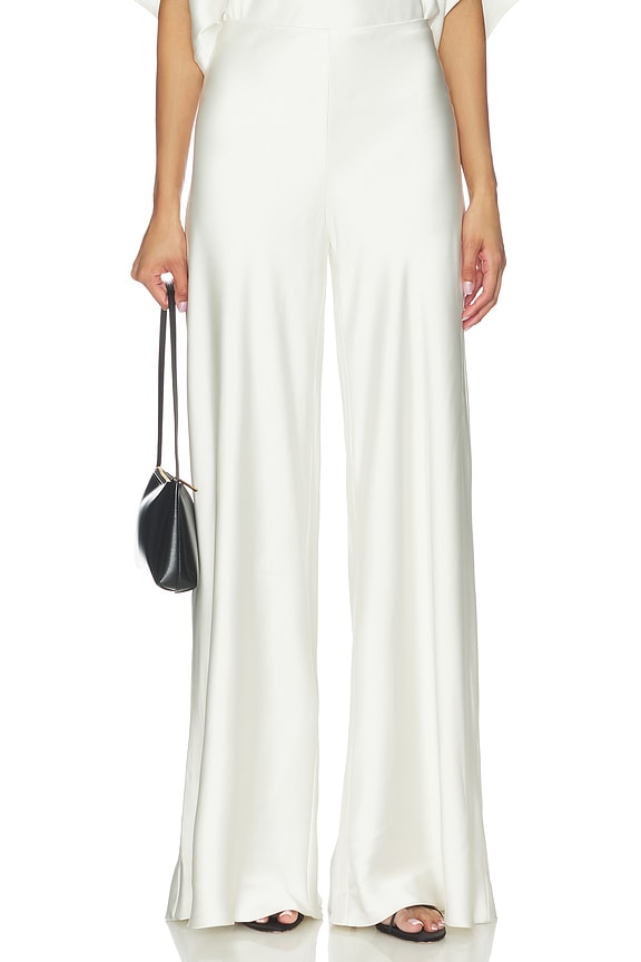 view 1 of 6 PANTALÓN BIAS ELEPHANT in Porcelain