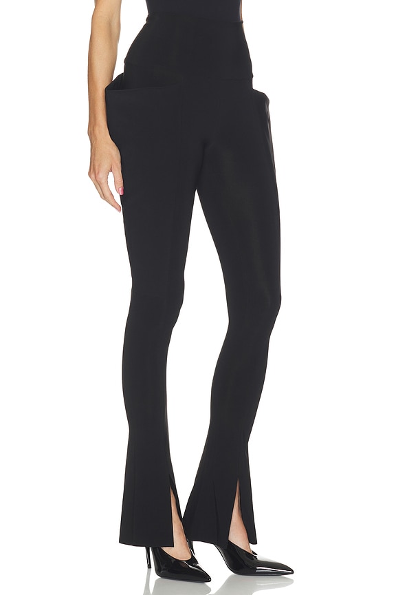 view 2 of 6 Wing Spat Legging in Black