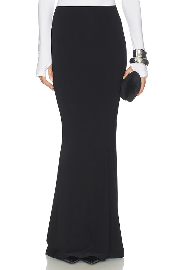 view 1 of 6 FALDA OBIE LONG in Black