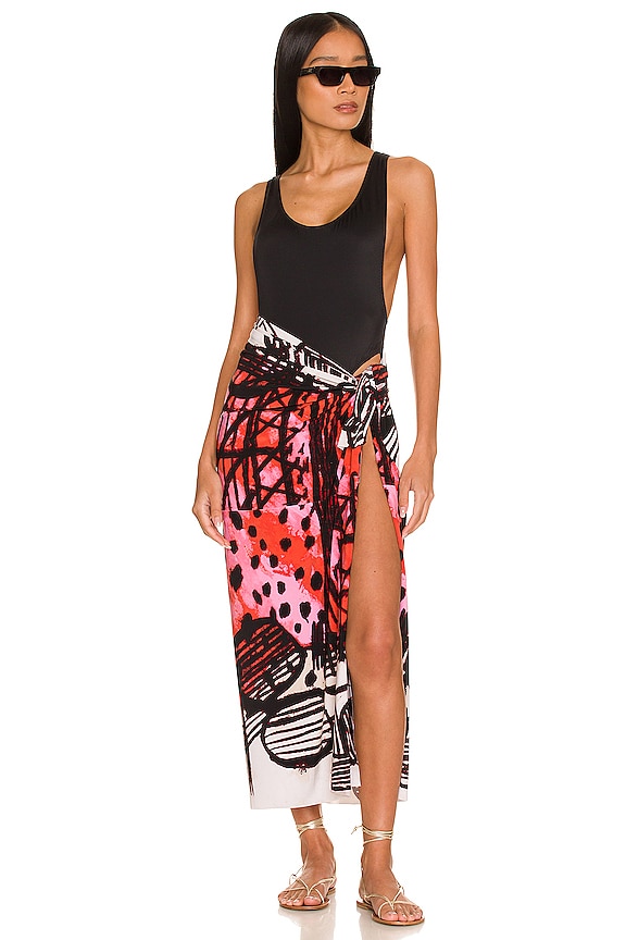 view 2 of 5 Ernie Scarf in Sticks & Stones