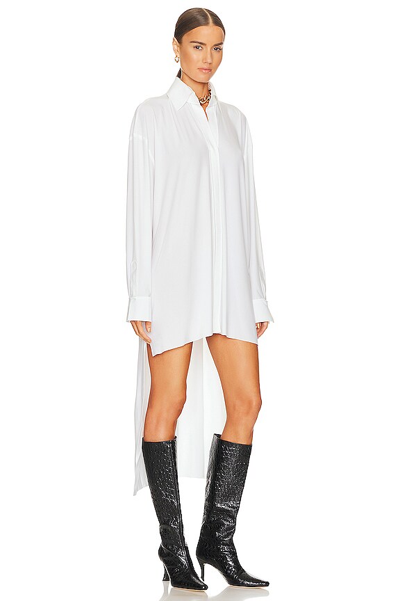 view 2 of 4 BOYFRIEND オーバーサイズシャツ in Snow White