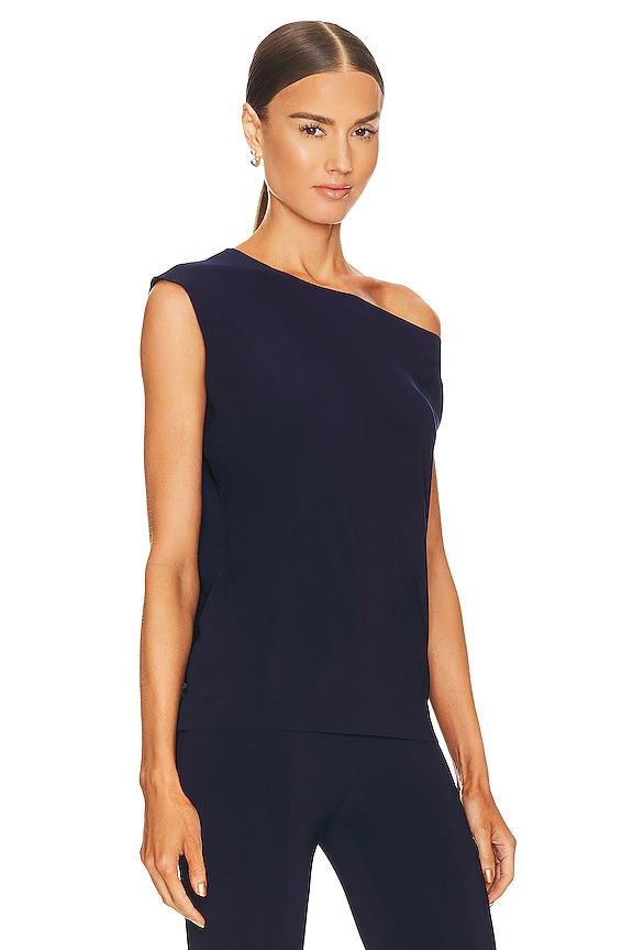 view 2 of 8 Drop Shoulder Top in True Navy