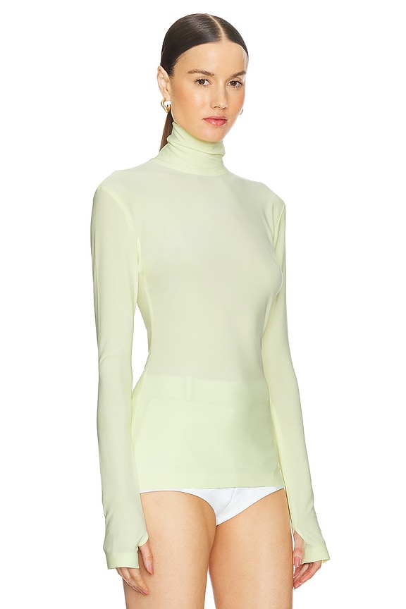 view 2 of 4 x REVOLVE Slim Fit Turtle Top in Butter Yellow