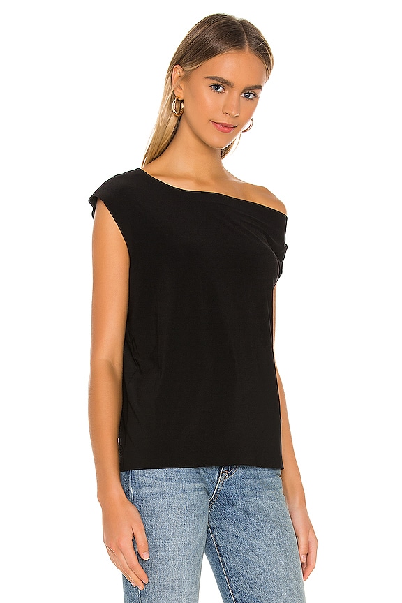 view 2 of 4 X REVOLVE Drop Shoulder Top in Black