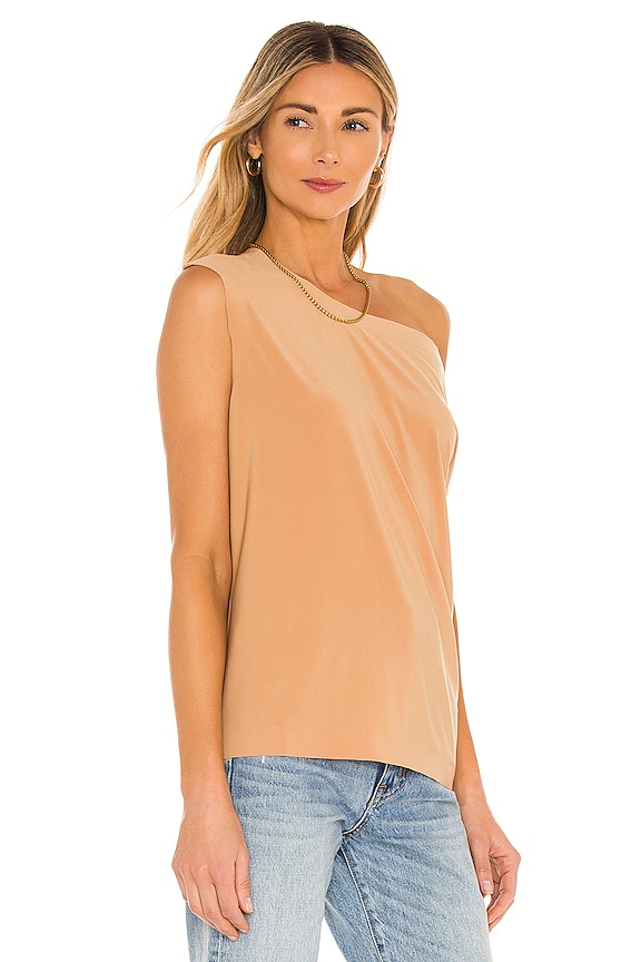 view 2 of 4 Drop Shoulder Top in Nude