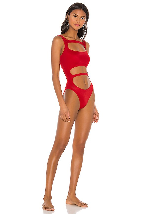 view 2 of 3 Bernie One Piece in Red