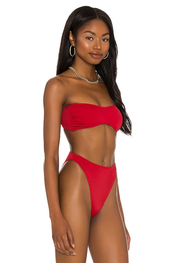 view 2 of 4 x REVOLVE Sunglass Bikini Top in Red