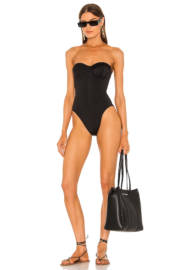 view 2 of 5 Corset Mio One Piece in Black