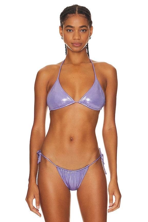 view 1 of 4 String Bra in Lilac