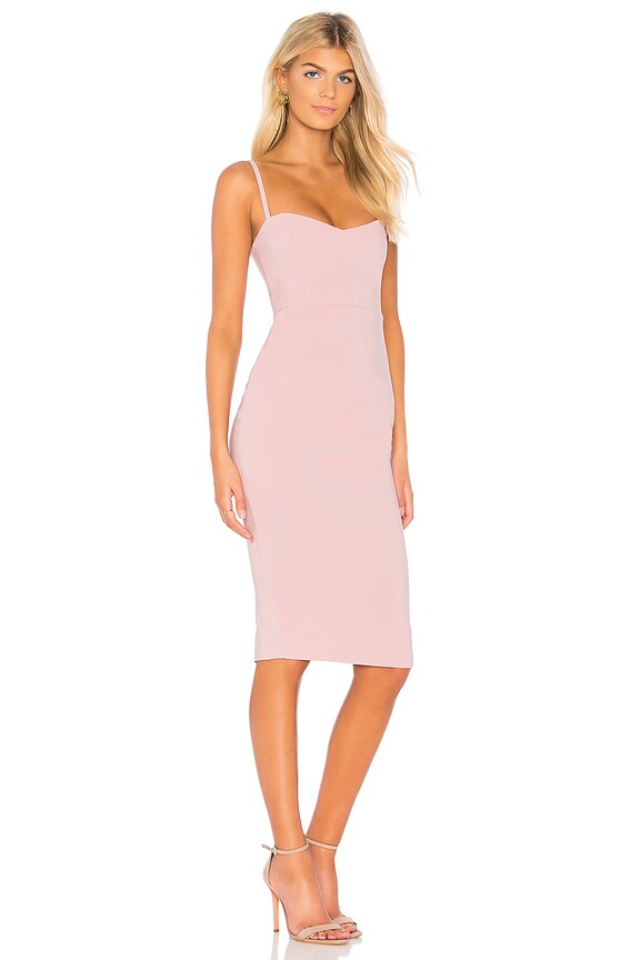 view 2 of 3 Allure Midi Dress in Dusty Pink