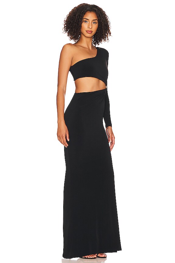 view 2 of 4 Tia Ring Gown in Black