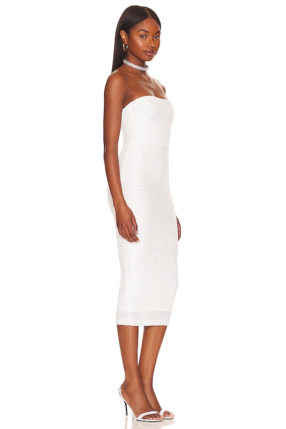 view 2 of 5 Fantasy Midi in White