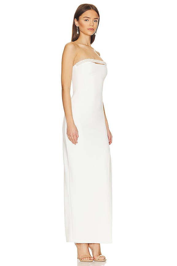 view 2 of 4 Nouveau Gown in White