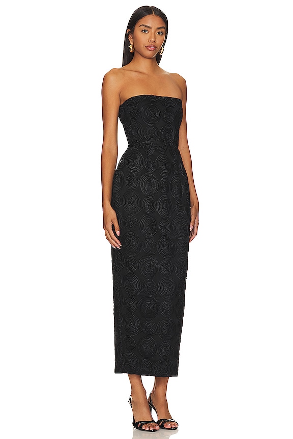 view 2 of 3 ROBE DE SOIRÉE AMORA in Black