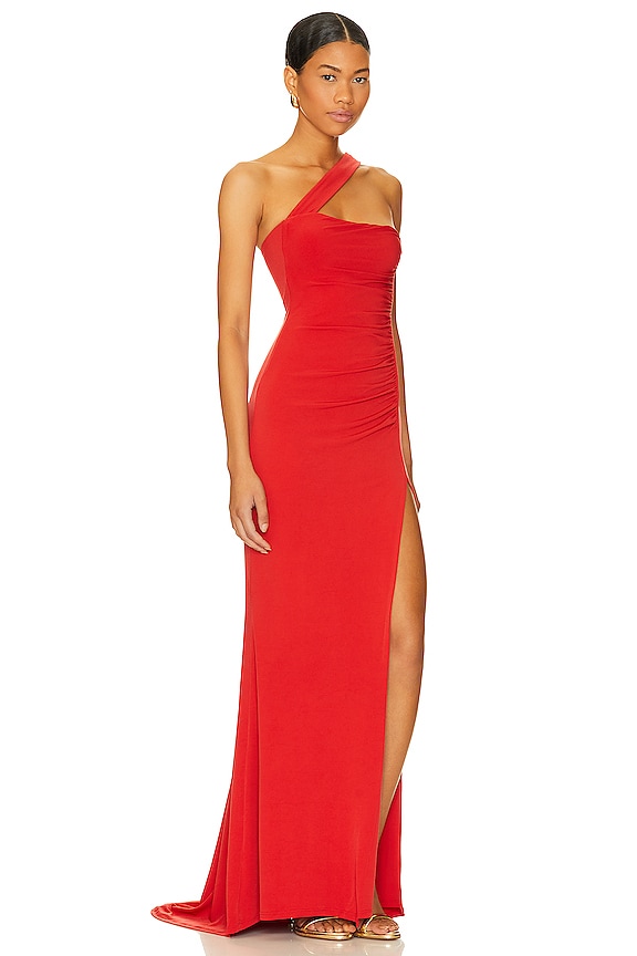 view 2 of 3 Alba Gown in Cherry