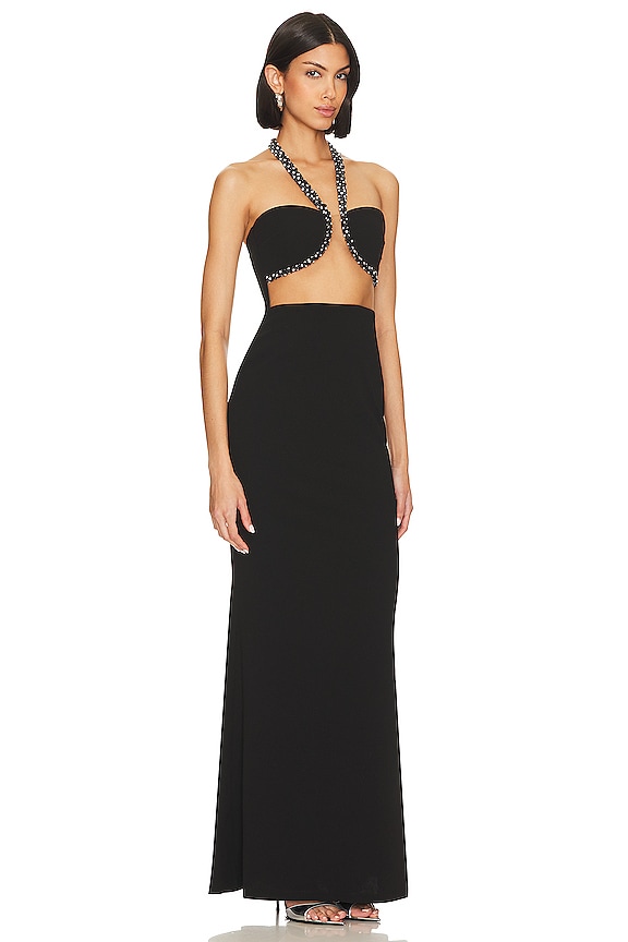 view 2 of 4 Adorn Gown in Black