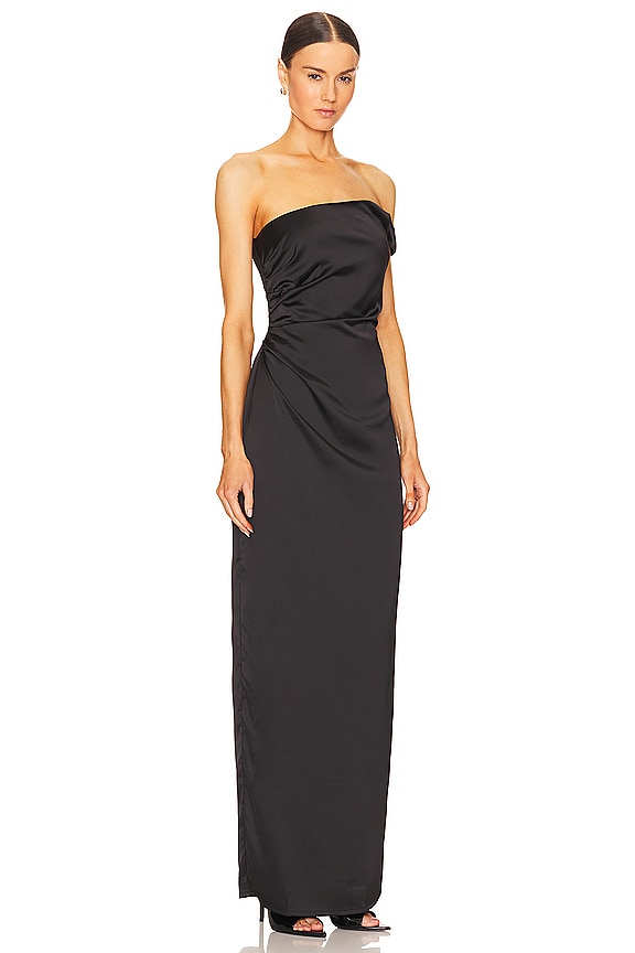 view 2 of 4 VESTIDO LARGO PALLISADE in Black