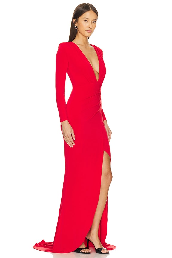 view 2 of 3 Farrah Gown in Red